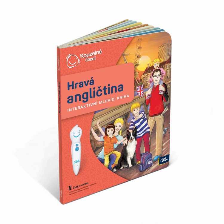 HRAVÁ ANGLIČTINA + ALBI TUŽKA - KOUZELNÉ ČTENÍ