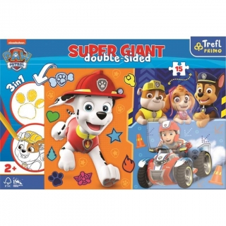 PUZZLE TLAPKOVÁ PATROLA/15 DÍLKŮ