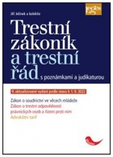 TRESTNÍ ZÁKONÍK A TRESTNÍ ŘÁD S POZN. A JUDIK. 8. VYD