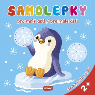 SAMOLEPKY PRO MALÉ DĚTI - MODRÝ SEŠIT