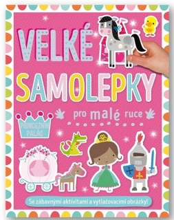 VELKÉ SAMOLEPKY PRO MALÉ RUCE PRINCEZNIN