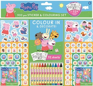 PEPPA PIG - SAMOLEPKOVÝ SET 500
