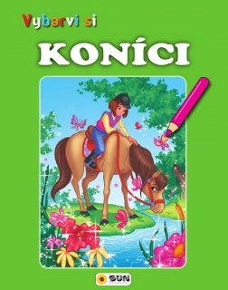 VYBARVI SI - KONÍCI