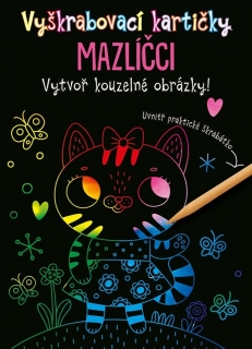 VYŠKRABOVACÍ KARTIČKY: MAZLÍČCI