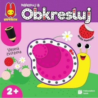 VESELÁ ZVÍŘÁTKA - NALEPUJ A OBKRESLUJ