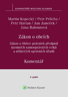 ZÁKON O OBCÍCH KOMENTÁŘ 4. VYD.