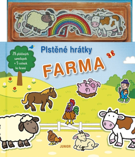 PLSTĚNÉ HRÁTKY FARMA + 28 PLSTĚNÝCH SAMO