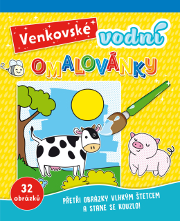 VENKOVSKÉ VODNÍ OMALOVÁNKY
