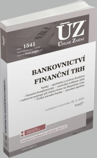 ÚZ 1541 BANKOVNICTVÍ, FINANČNÍ TRH UZÁV. 29. 5. 2023
