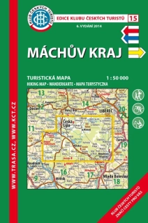 KČT 15 MÁCHŮV KRAJ 1:50T/ 8.VYDÁNÍ 2023