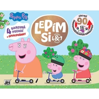 PRASÁTKO PEPPA - LEPÍM SI ZNOVU A ZNOVU
