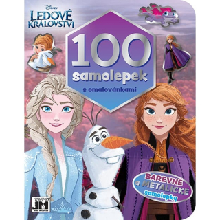 LEDOVÉ KRÁLOVSTVÍ - 100 SAMOLEPEK S OMAL