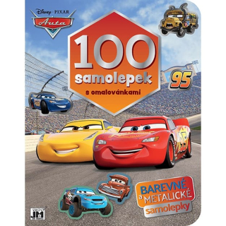 AUTA - 100 SAMOLEPEK S OMALOVÁNKAMI