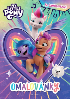 MY LITTLE PONY - OMALOVÁNKY SE SAMOLEPKAMI