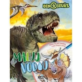 DINOSAUŘI - MALUJ VODOU A4