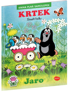 KRTEK A JARO - KNIHA PLNÁ SAMOLEPEK