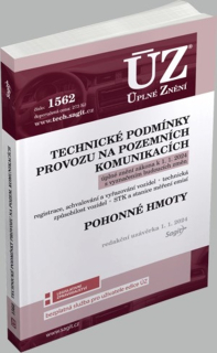 ÚZ 1562 TECHNICKÉ PODMÍNKY PROVOZU    ZMĚNY K 1.1.2024