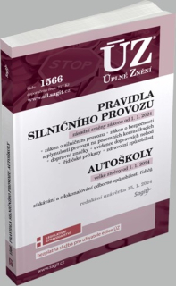 ÚZ 1566 PRAVIDLA SILNIČNÍHO PROVOZU   ZMĚNY OD 1.1.2024