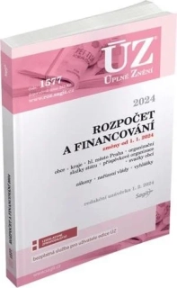 ÚZ 1577 ROZPOČET A FINANCOVÁNÍ   RED.UZ.1.2.2024