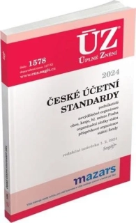 ÚZ 1578 ČESKÉ ÚČETNÍ STANDARDY    RED.UZ.1.2.2024