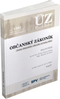 ÚZ 1583 OBČANSKÝ ZÁKONÍK OD 1. 1. 2024