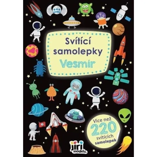 VESMÍR - SVÍTÍCÍ SAMOLEPKY