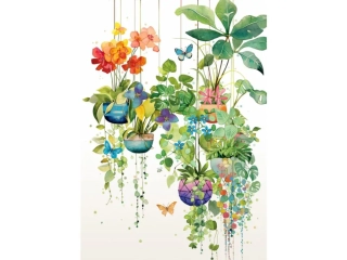 PŘÁNÍ PO10 HANGING PLANTS