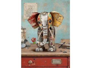 PŘÁNÍ SOO SCRAP ELEPHANT