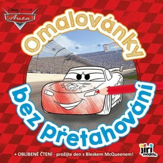 AUTA - OMALOVÁNKY BEZ PŘETAHOVÁNÍ