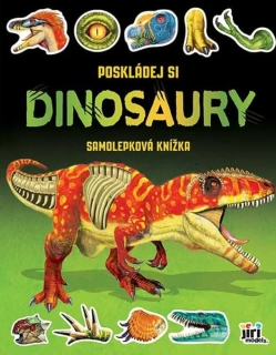 POSKLÁDEJ SI DINOSAUŘI - SAMOLEPKOVÁ KNÍŽKA