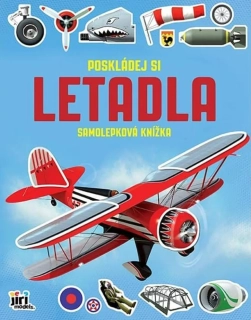 POSKLÁDEJ SI LETADLA - SAMOLEPKOVÁ KNÍŽKA