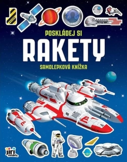 POSKLÁDEJ SI RAKETY - SAMOLEPKOVÁ KNÍŽKA