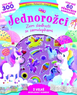 JEDNOROŽCI - KOUZELNÉ SAMOLEPKOVÉ KRÁLOVSTVÍ