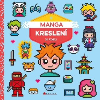 MANGA KRESLENÍ   3D PIXELY