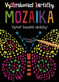 VYŠKRABOVACÍ KARTIČKY: MOZAIKA