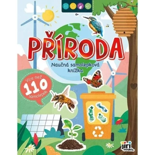 NAUČNÁ SAMOLEPKOVÁ KNÍŽKA PŘÍRODA