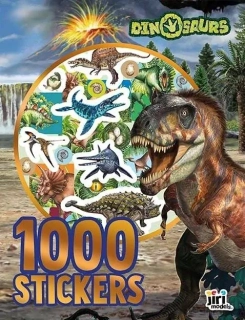 DINOSAUŘI - 1000 SAMOLEPEK V SEŠITU