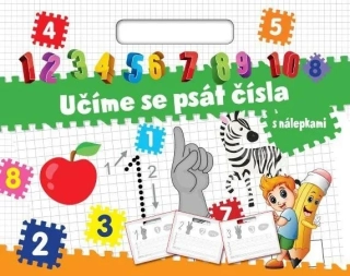 UČÍME SE PSÁT ČÍSLA S NÁLEPKAMI