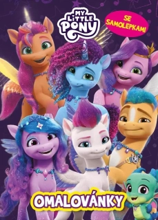 MY LITTLE PONY - OMALOVÁNKY SE SAMOLEPKAMI