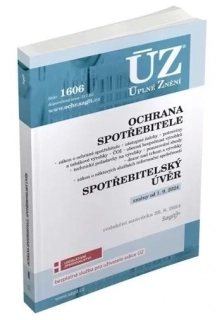ÚZ 1606 OCHRANA SPOTŘEBITELE, SPOTŘEBITELSKÝ ÚVĚR RED. UZ. 26. 8. 2024
