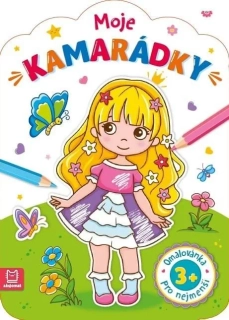MOJE KAMARÁDKY - OMALOVÁNKA PRO NEJMENŠÍ