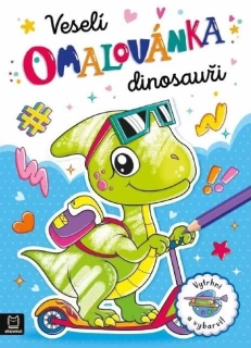 OMALOVÁNKA VESELÍ DINOSAUŘI