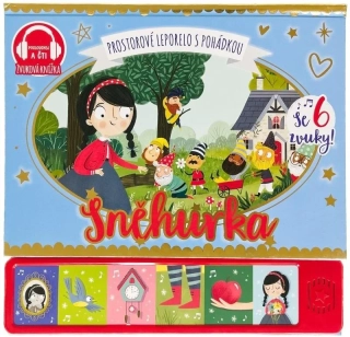 SNĚHURKA - PROSTOROVÉ LEPORELO S POHÁDKOU SE 6 ZVUKY