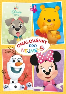DISNEY BABY - OMALOVÁNKY PRO NEJMENŠÍ