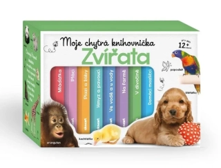 MOJE CHYTRÁ KNIHOVNIČKA - ZVÍŘATA (8 LEPOREL)
