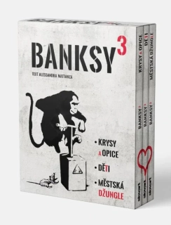 BANKSY - KRYSY A OPICE, DĚTI, MĚSTSKÁ DŽUNGLE