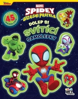 DOLEP SI SVÍTÍCÍ SAMOLEPKY SPIDEY