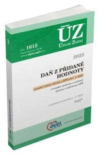 ÚZ 1615 DAŇ Z PŘIDANÉ HODNOTY RED. UZ. 1. 1. 2025