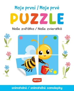 MOJE PRVNÍ PUZZLE - NAŠE ZVÍŘÁTKA