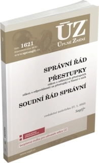 ÚZ 1621 SPRÁVNÍ ŘÁD, PŘESTUPKY     RED.UZÁVĚRKA 27.1.2025
